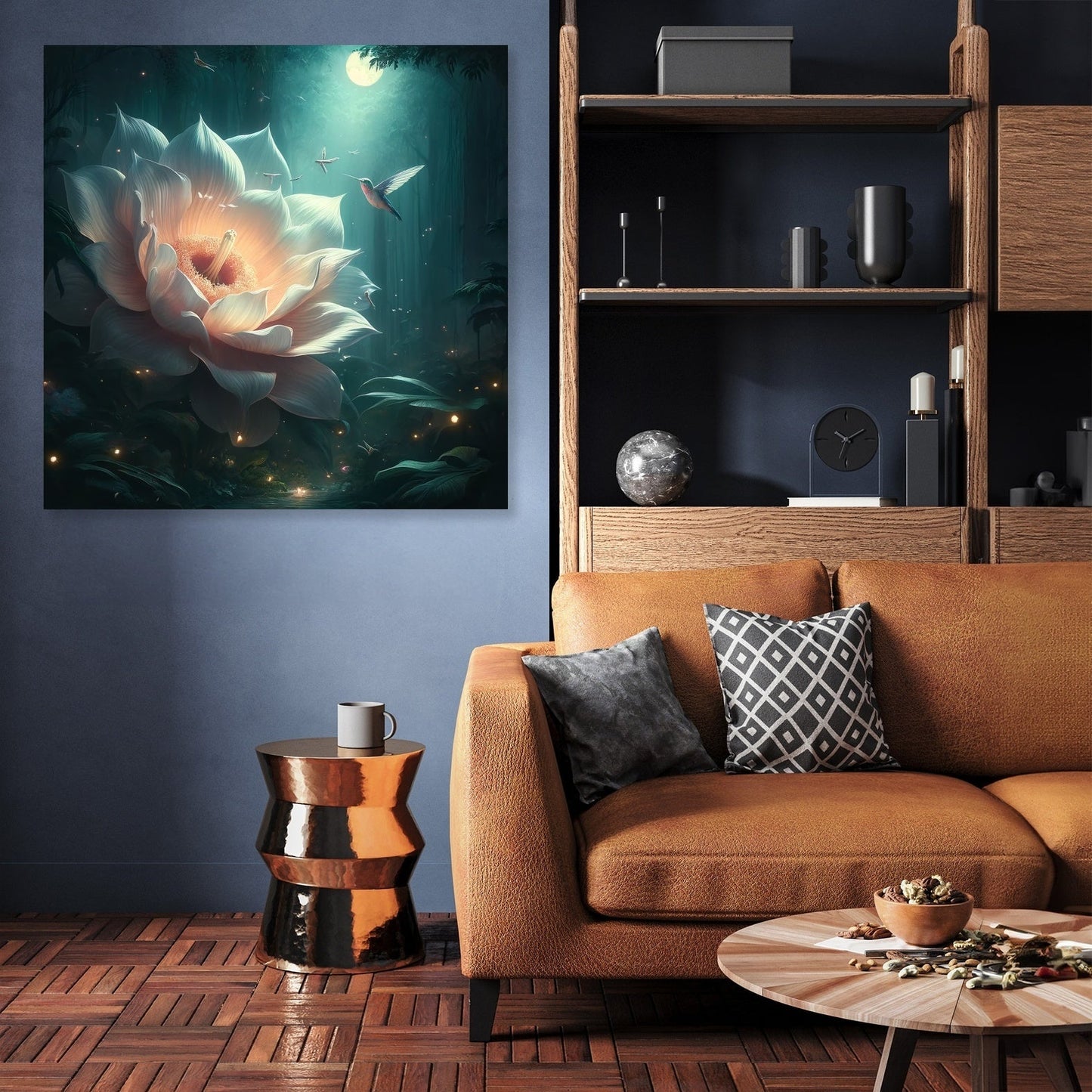 Glimmering Nectar Canvas