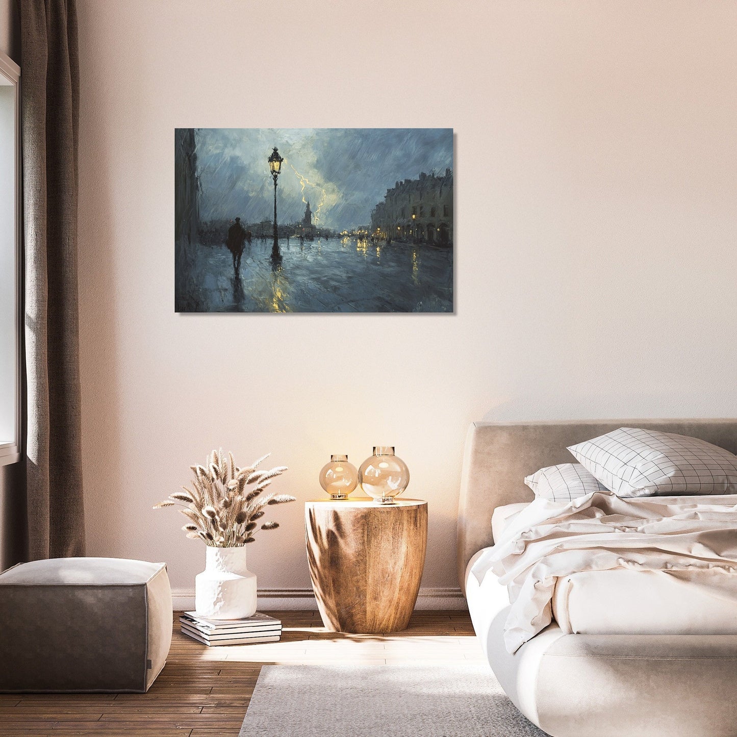 Struggle Against the Storm Canvas