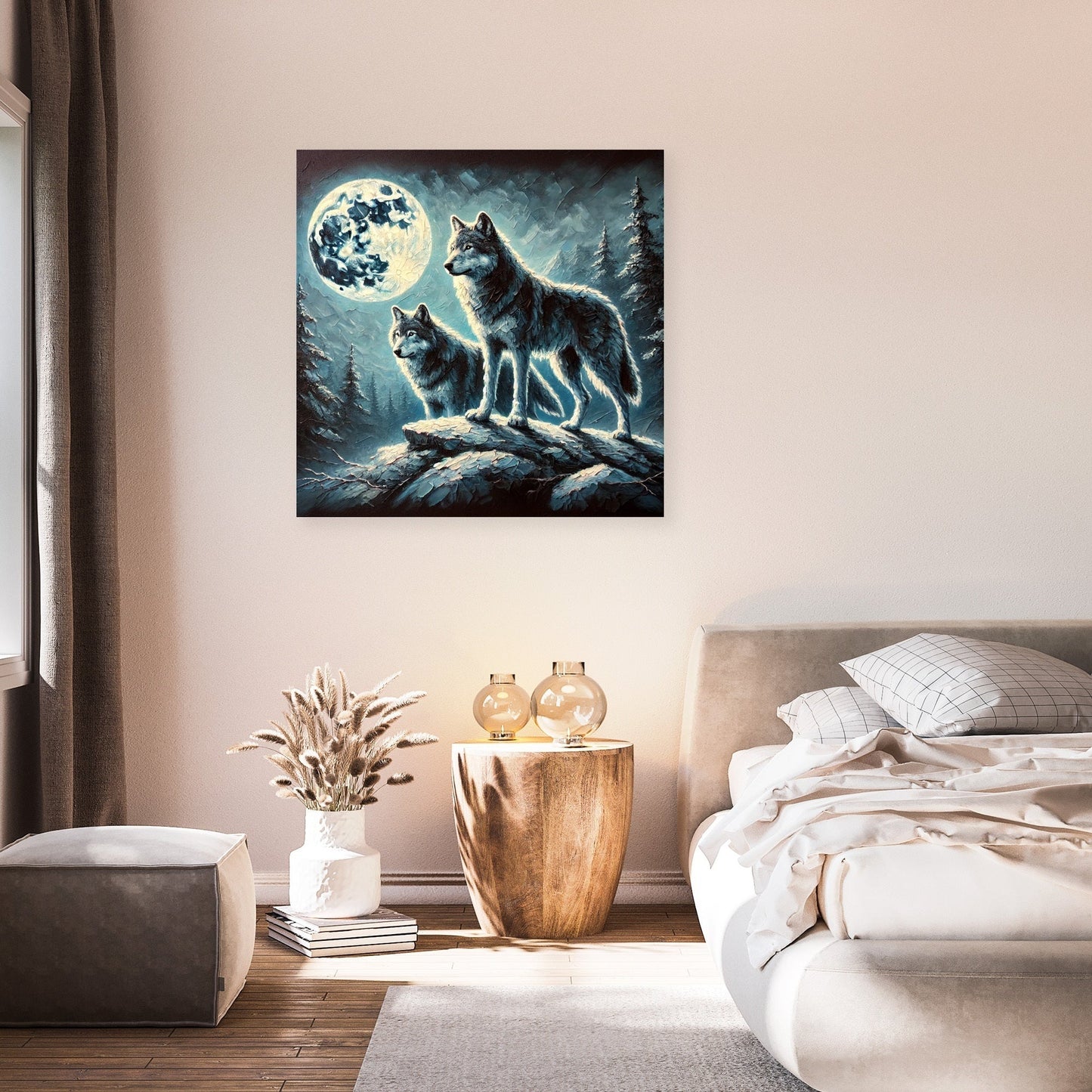 Lunar Majesty Canvas