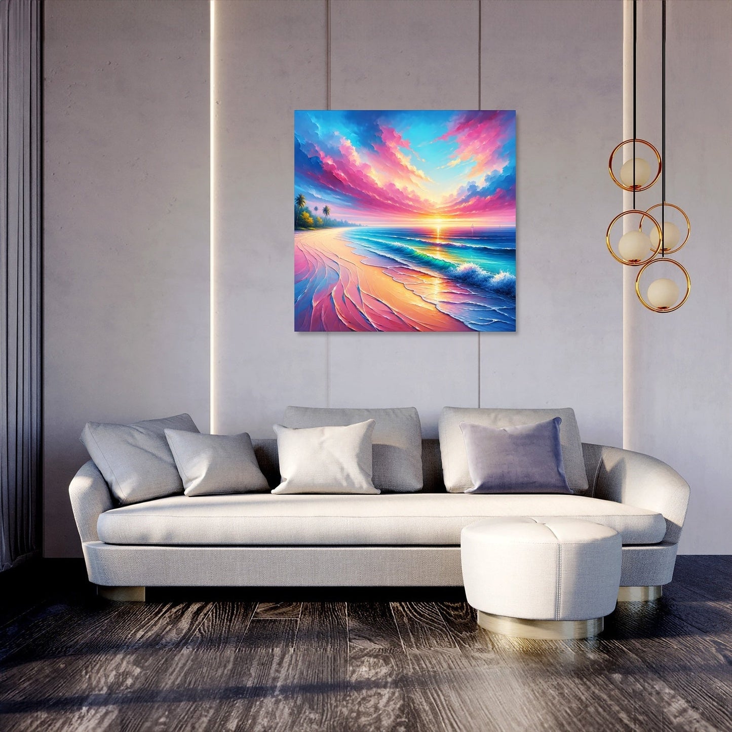 Vibrant Dawn Canvas