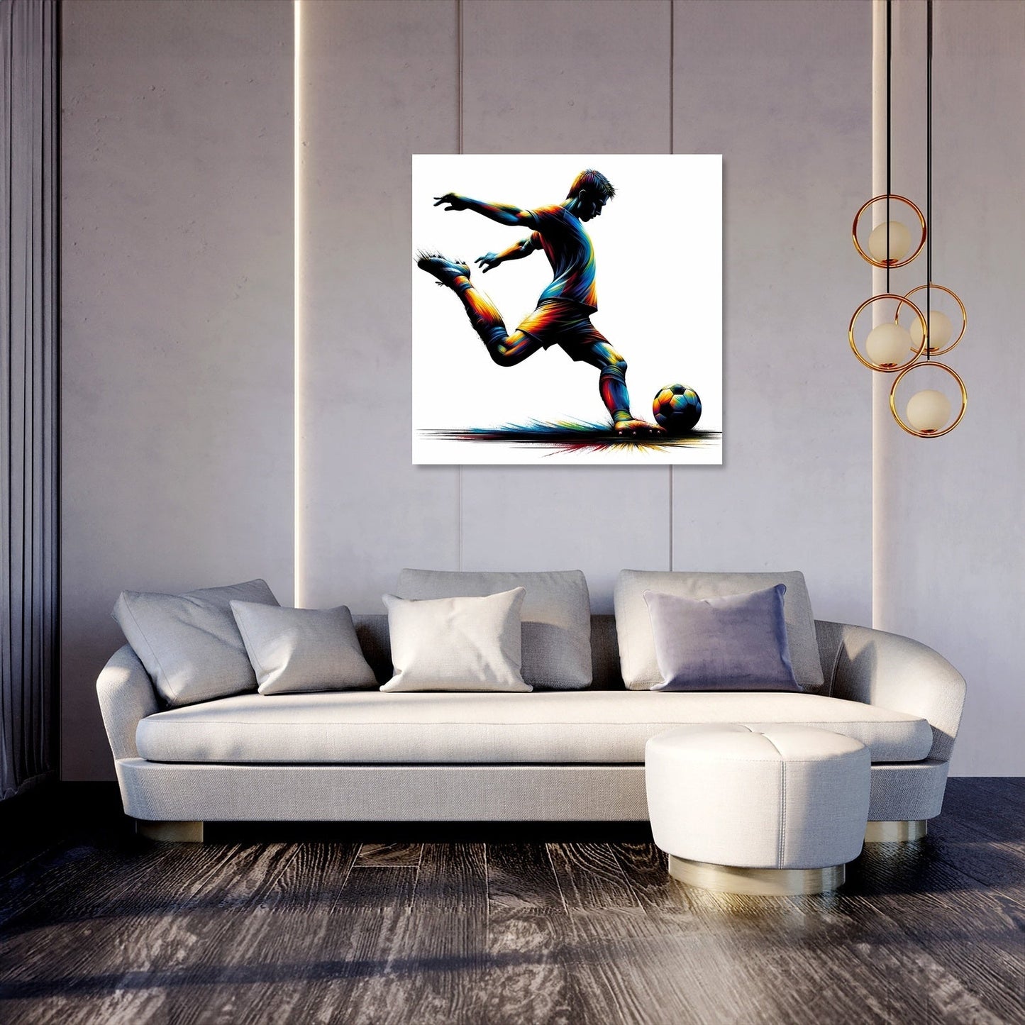 Penalty Kick Brilliance Canvas