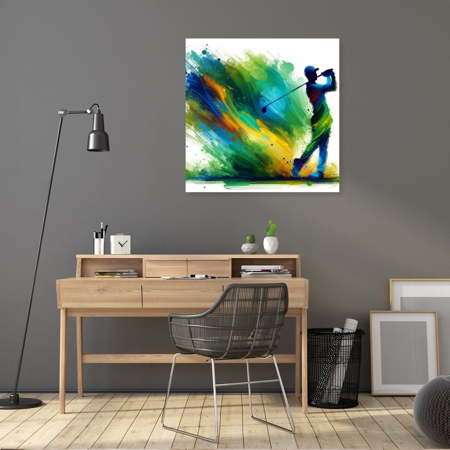 Graceful Swing Canvas