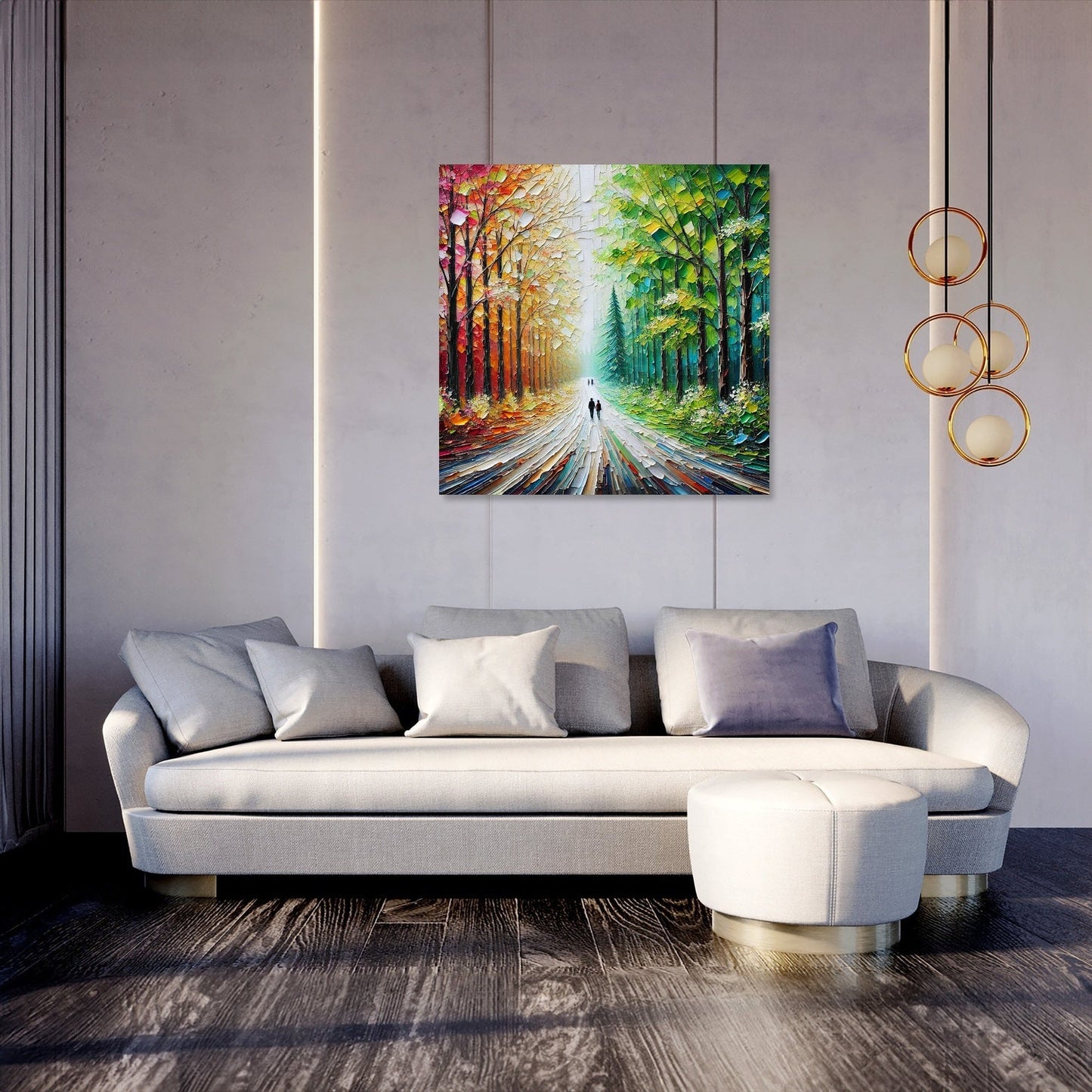 Seasons Pathway Canvas