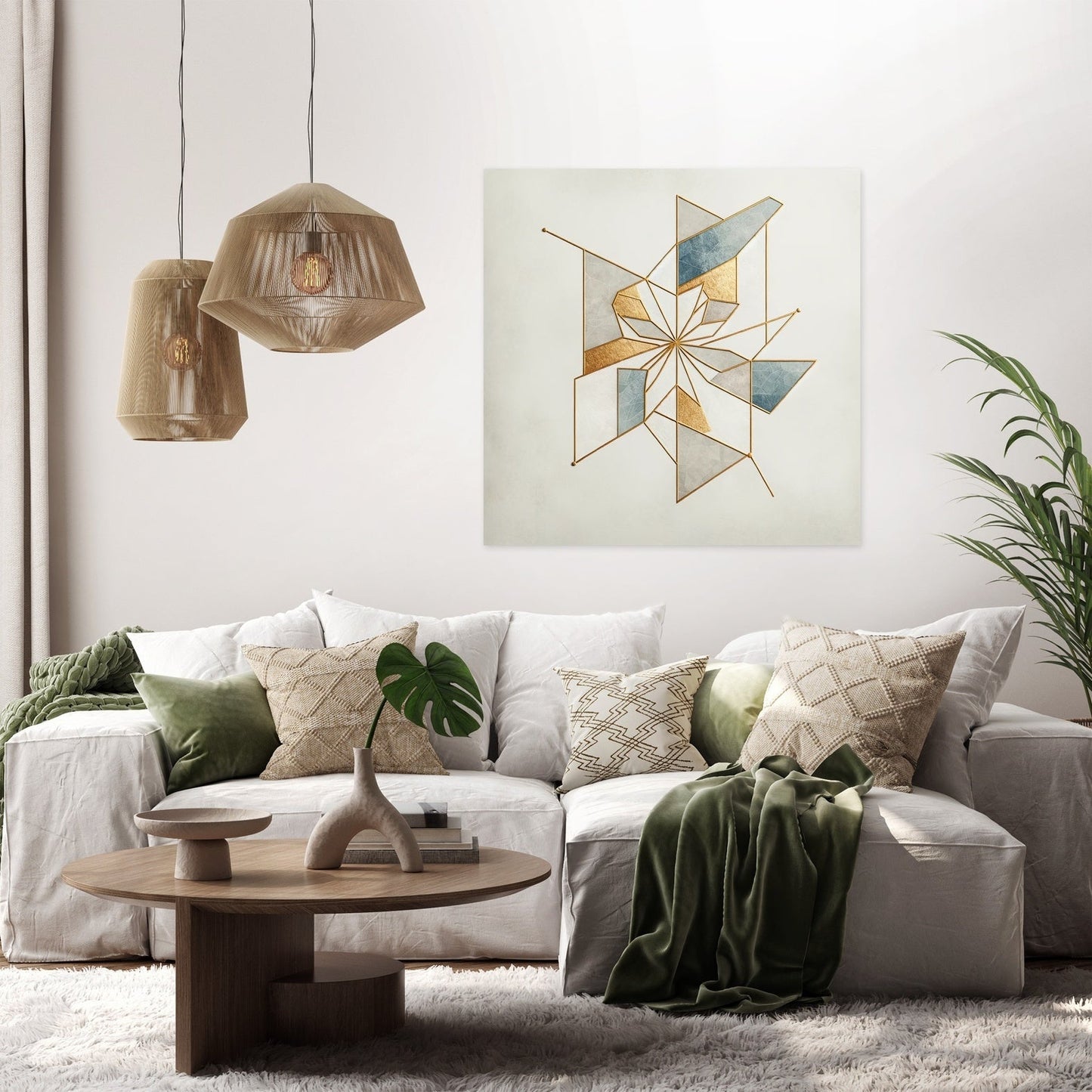 Kintsugi Blossom Canvas