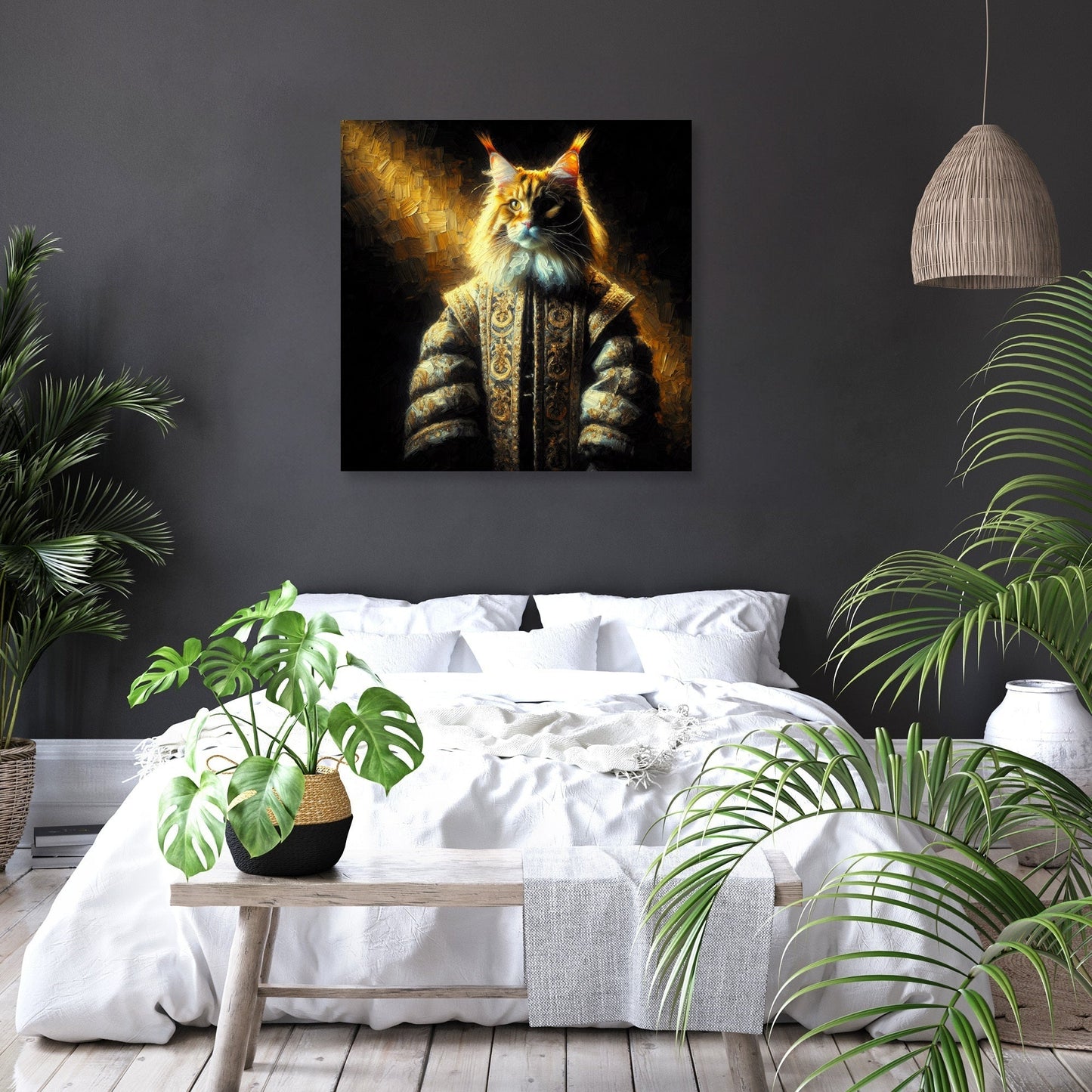 Regal Coon Aristocrat Canvas
