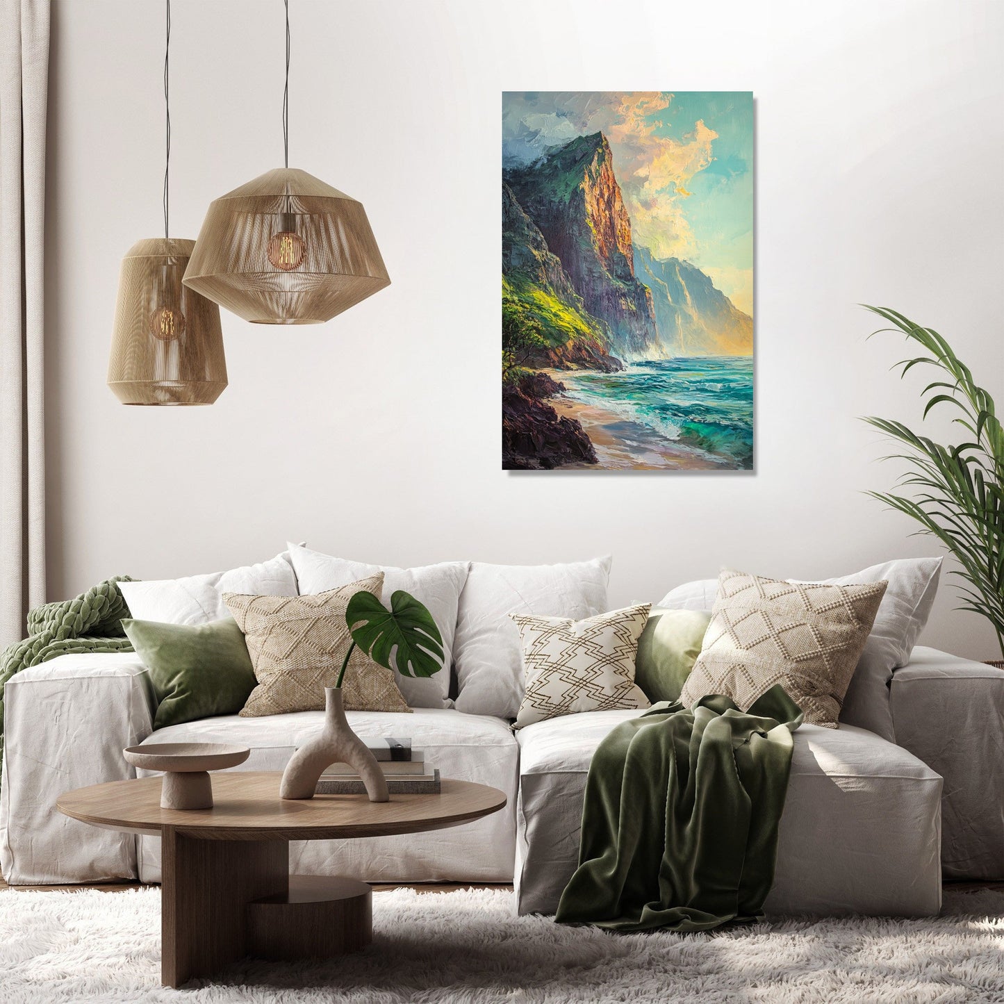 Na Pali Sunset Canvas