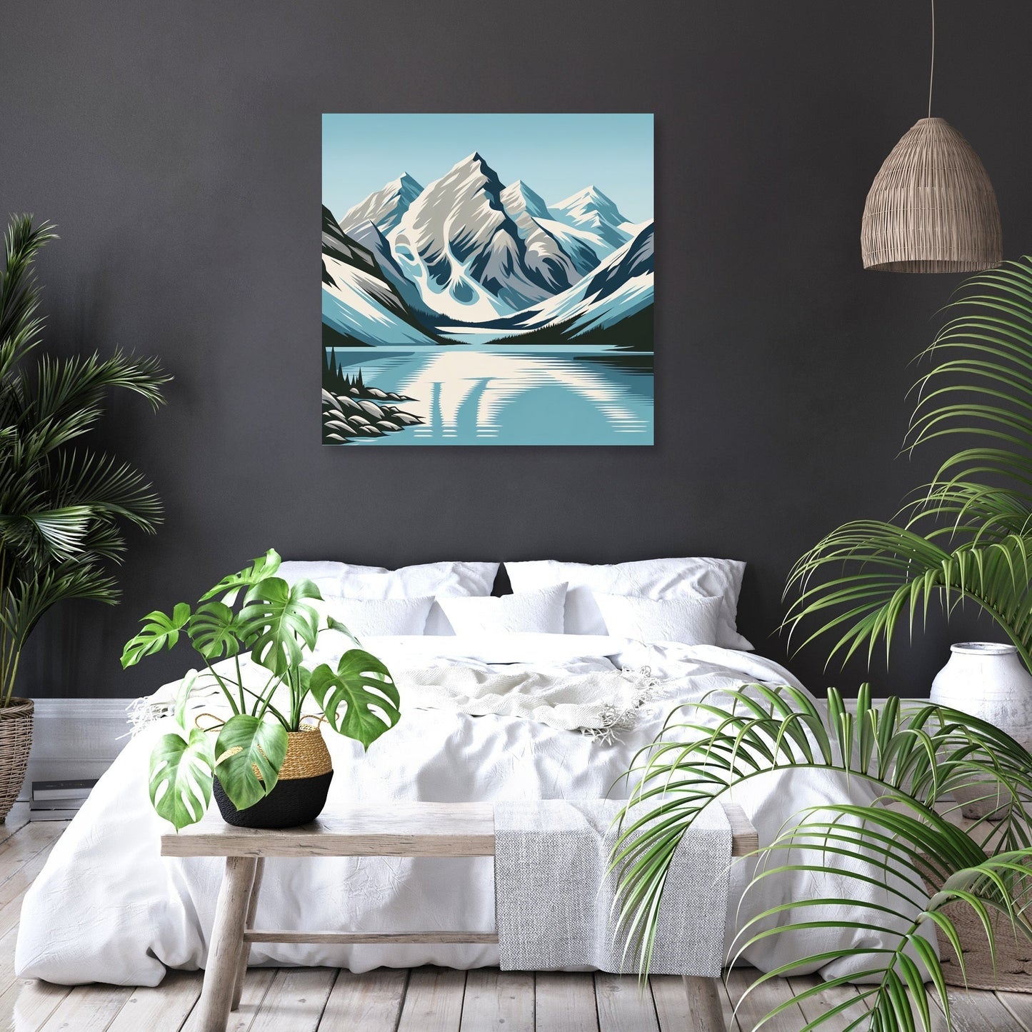 Alpine Serenity Canvas