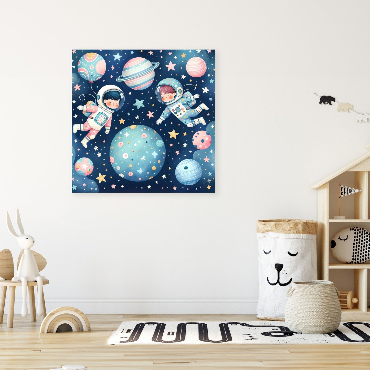 Astronaut Adventures Canvas