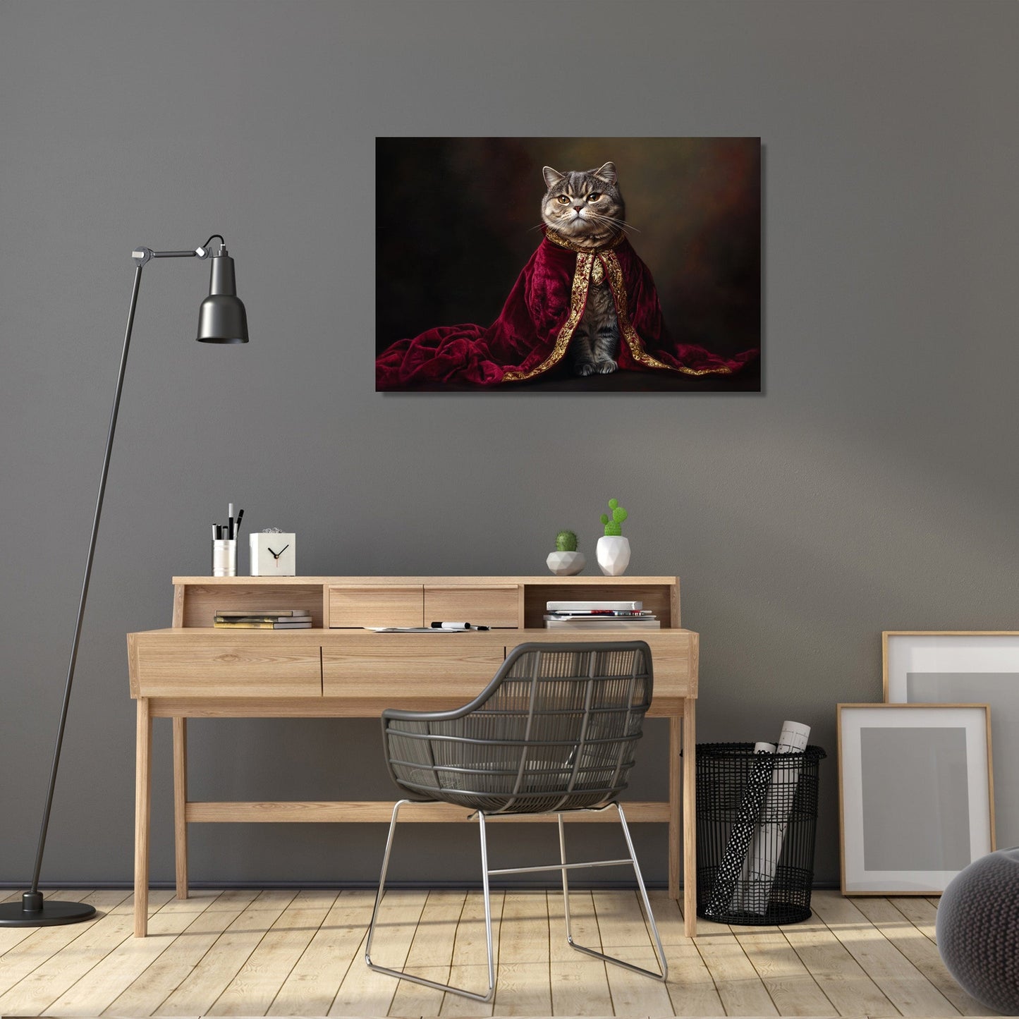Scottish Fold Majesty Canvas