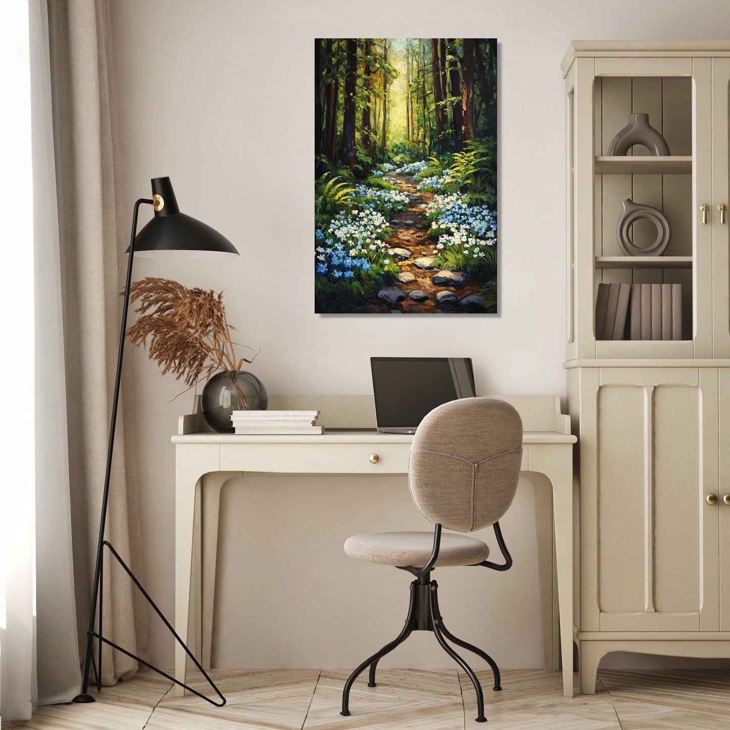 Enchanted Woodland Glade Canvas