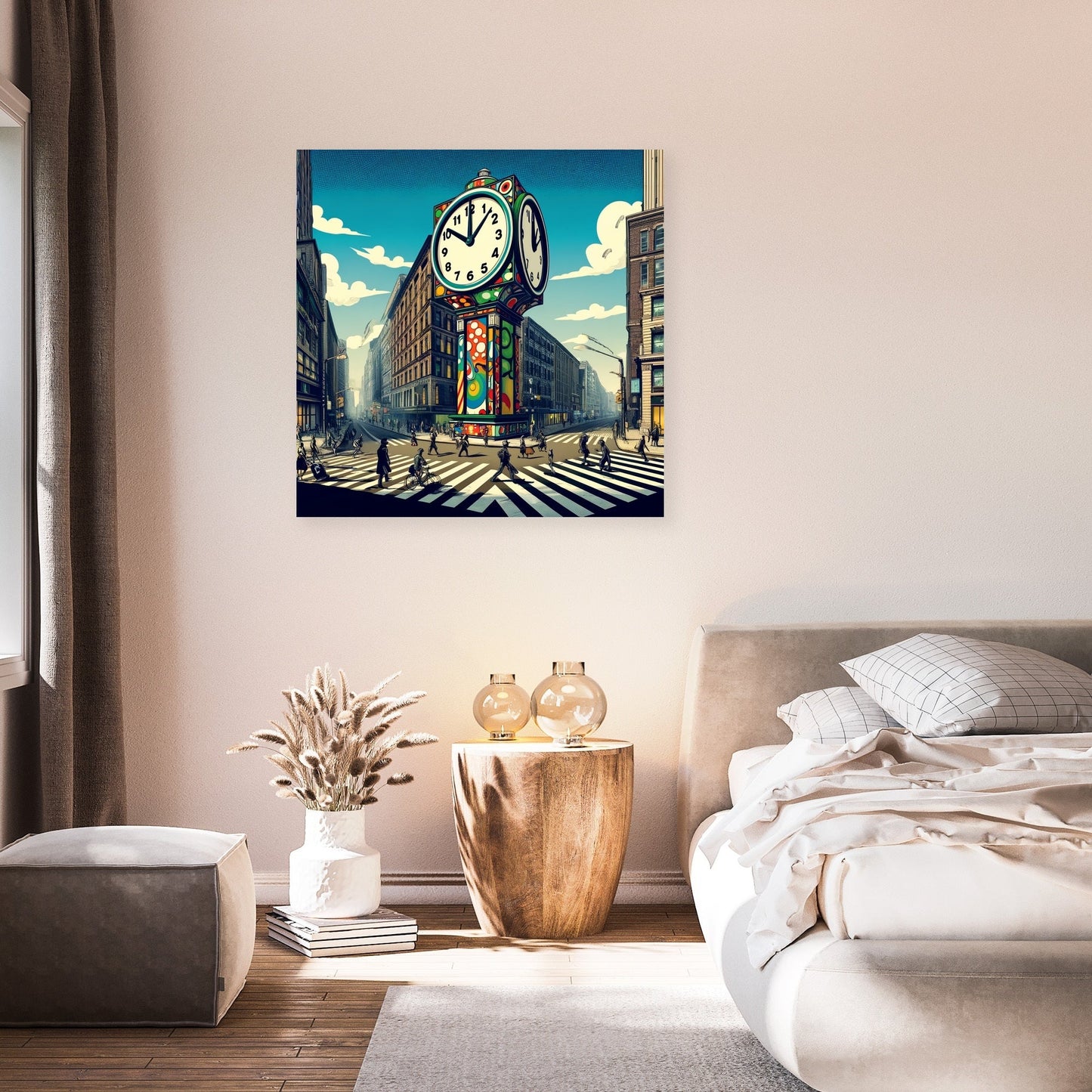 Time's Whimsy Avenue Canvas