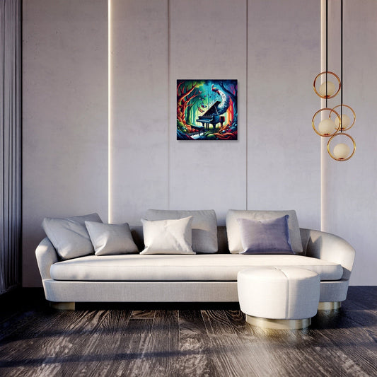 Melodic Forest Rhapsody Canvas