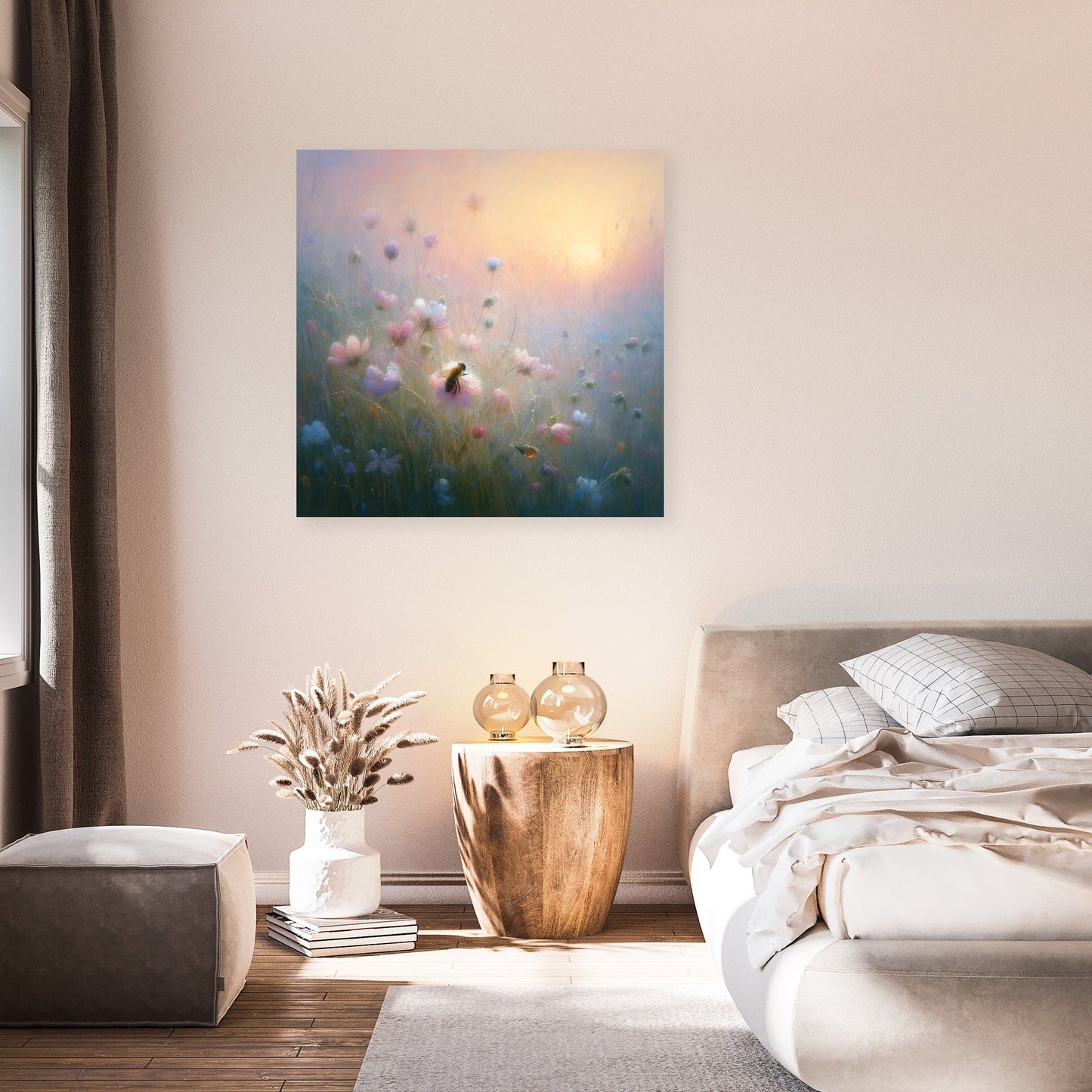 Whispers of the Meadow Bee Canvas