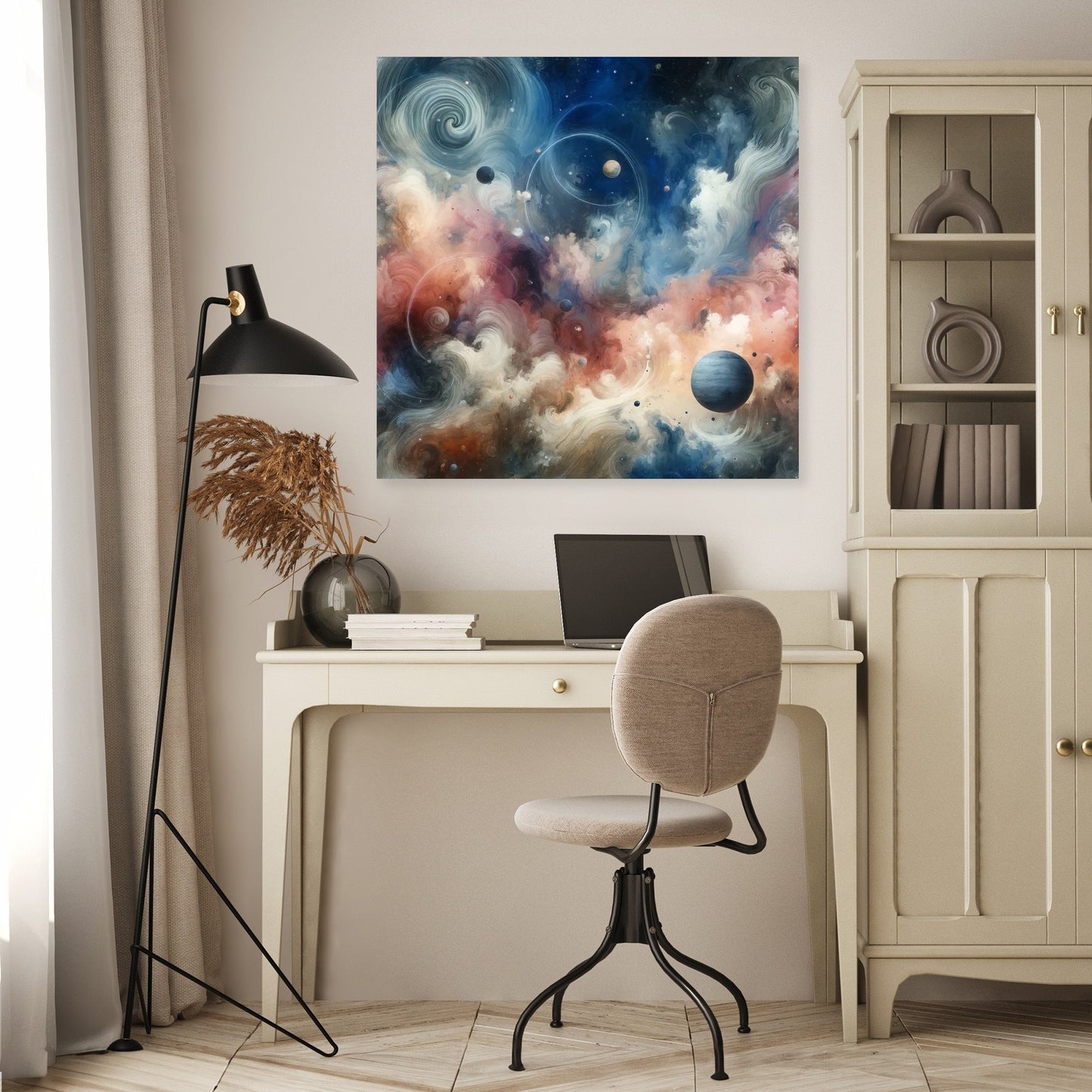 Stellar Tempest Canvas