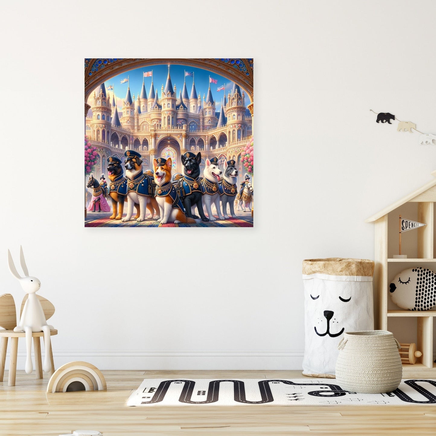Regal Guardians Canvas