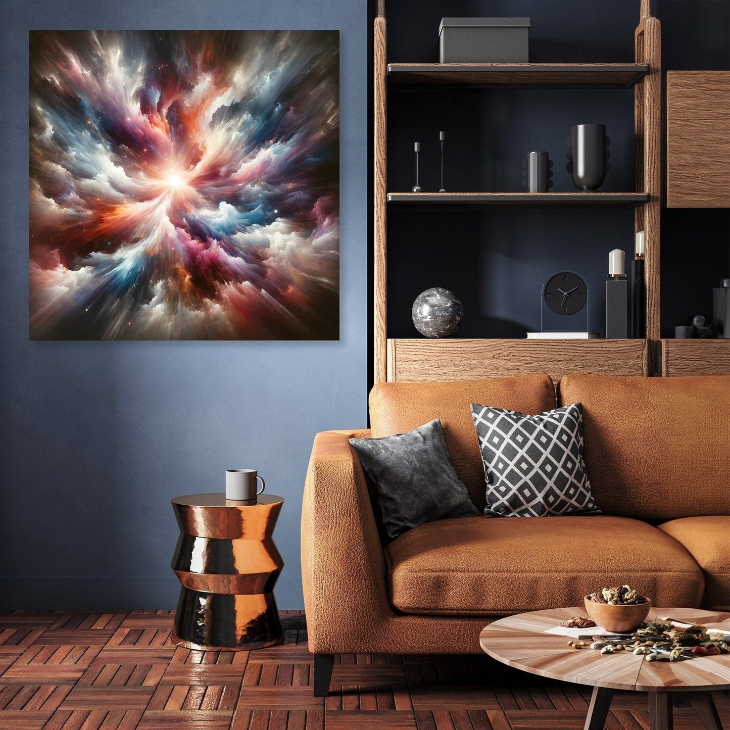 Cosmic Turmoil Canvas