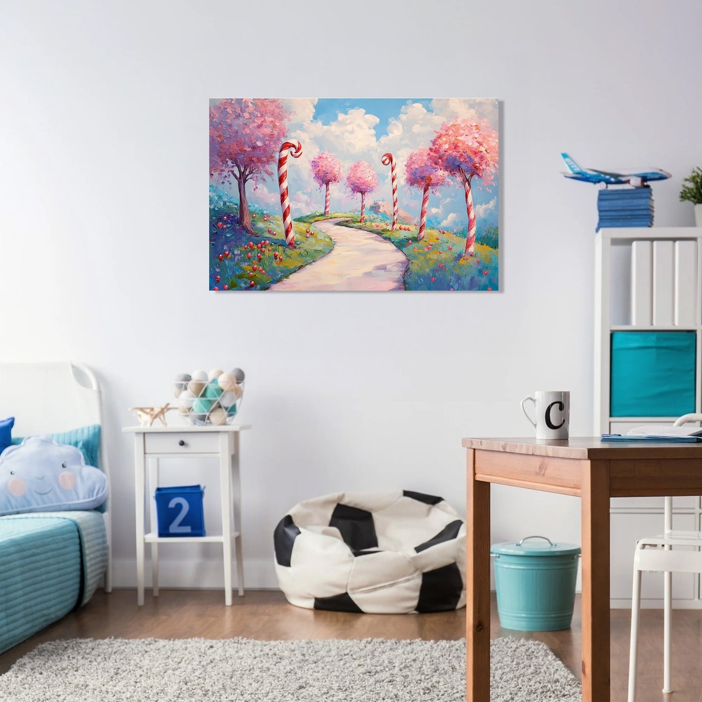 Candy Land Joyful Canvas
