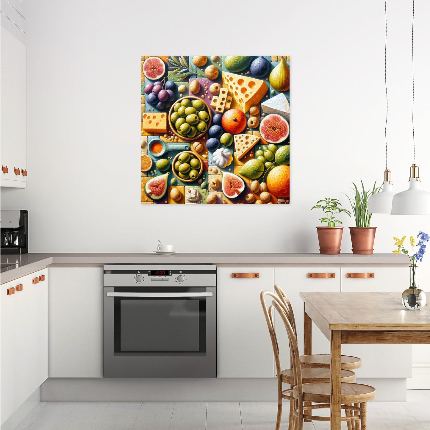 Mediterranean Mosaic Canvas