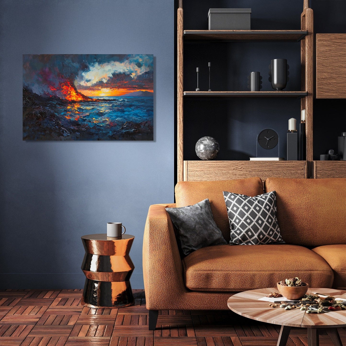 Volcanic Horizon Canvas