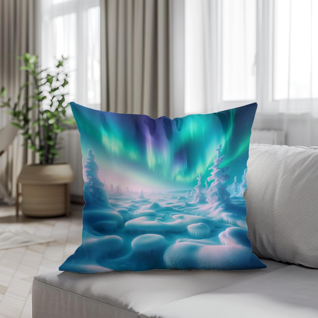 Aurora Whisper Cotton Cushion