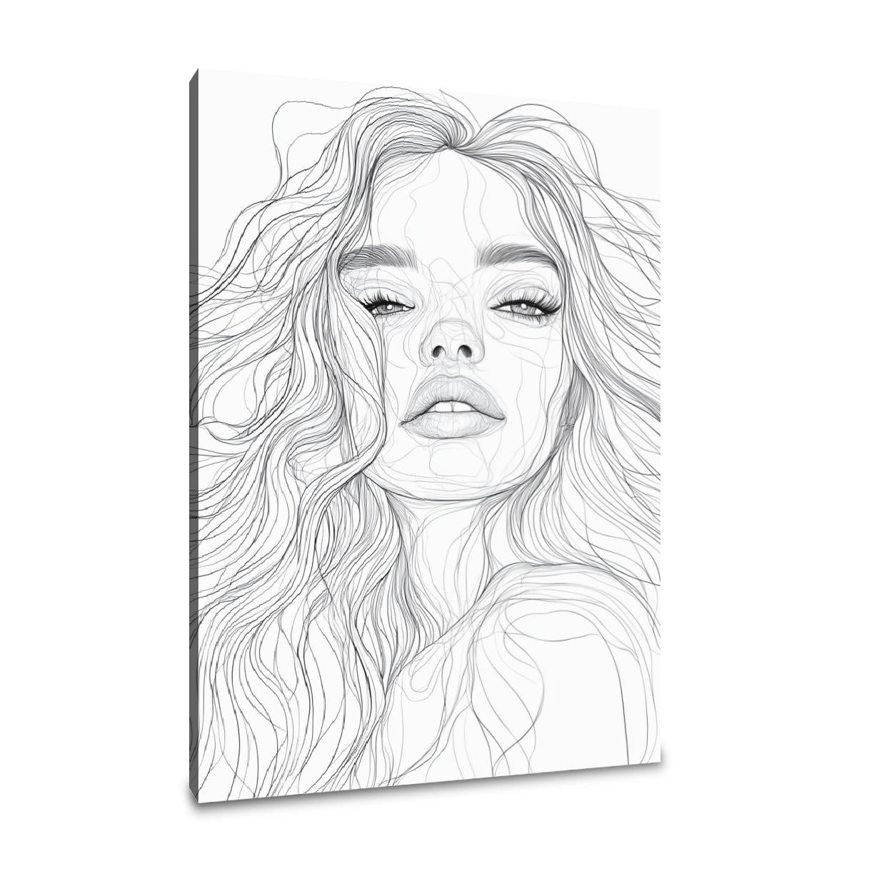 Sensual Silhouette Canvas