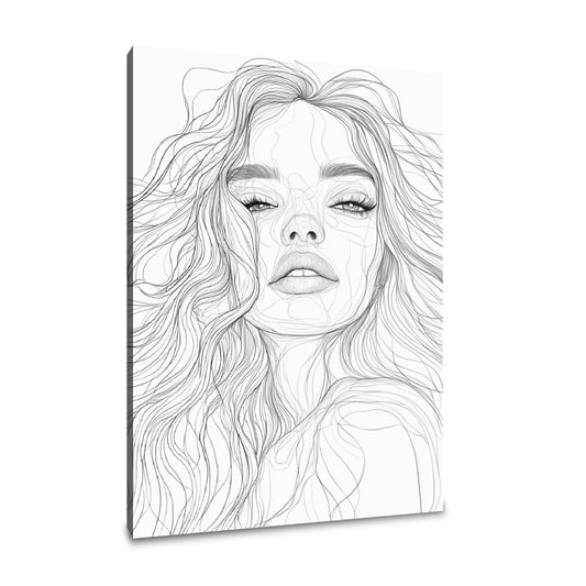Sensual Silhouette Canvas