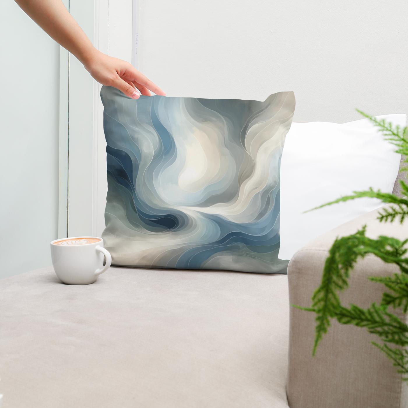 Embrace of Solitude Cotton Cushion