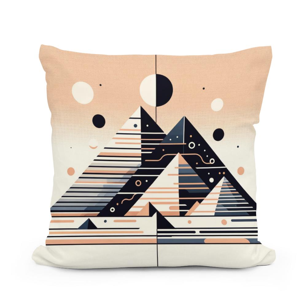 Serenity of Ancient Sands Cotton Cushion