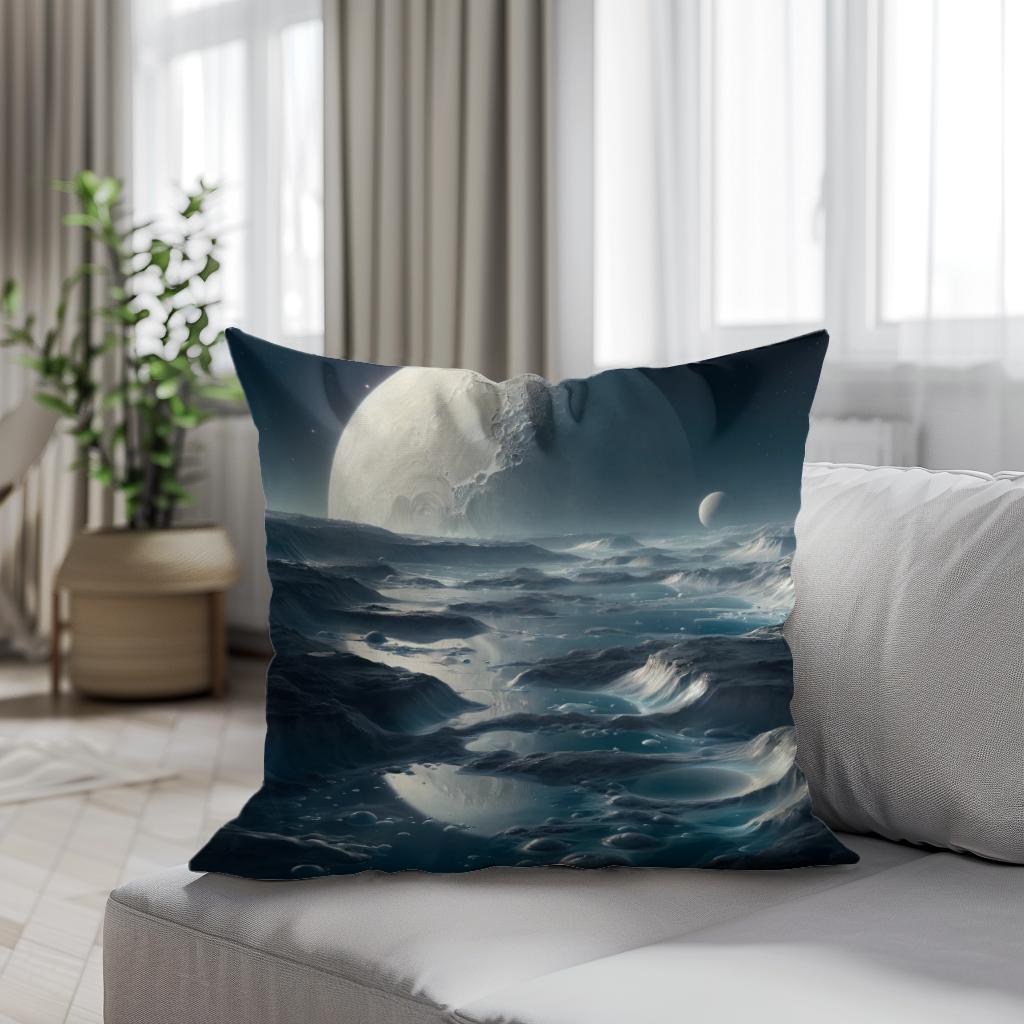 Mercury's Borealis Mirage Cotton Cushion