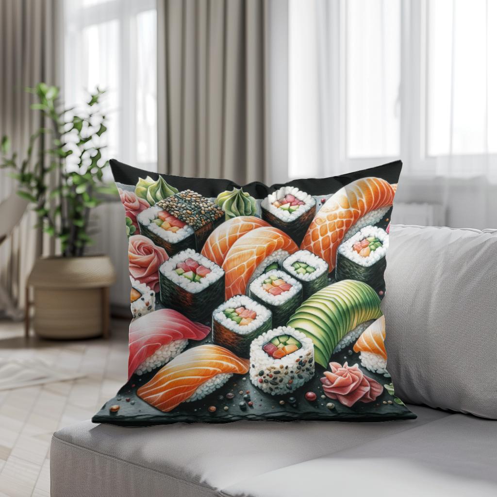Sushi Spectrum Cotton Cushion
