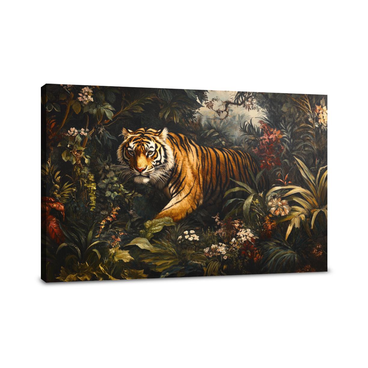 Tiger's Lethal Gaze Canvas