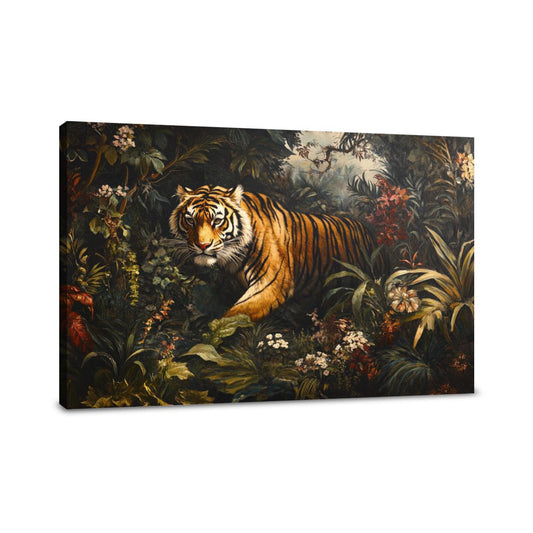 Tiger's Lethal Gaze Canvas