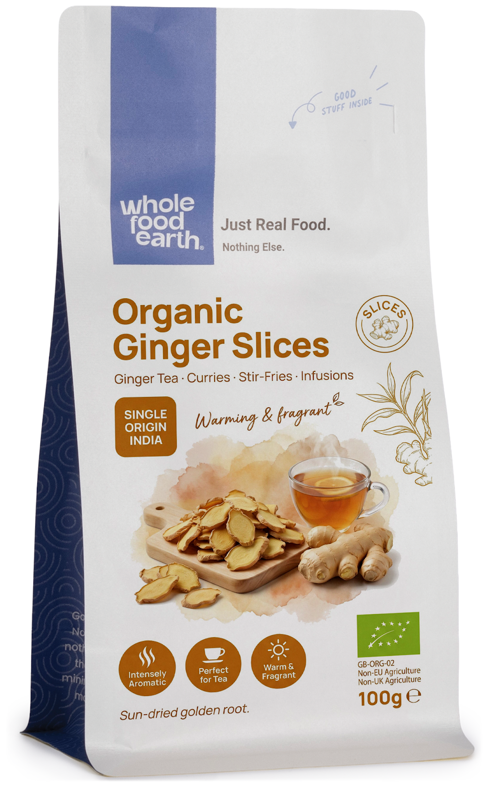 Organic Ginger Slices