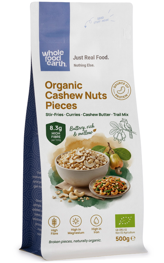 Organic Cashew Nuts Pieces
