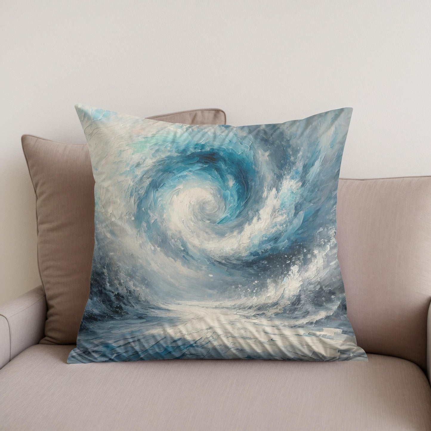 Blizzard's Embrace Cotton Cushion