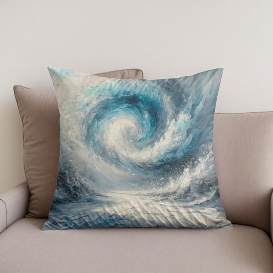 Blizzard's Embrace Cotton Cushion