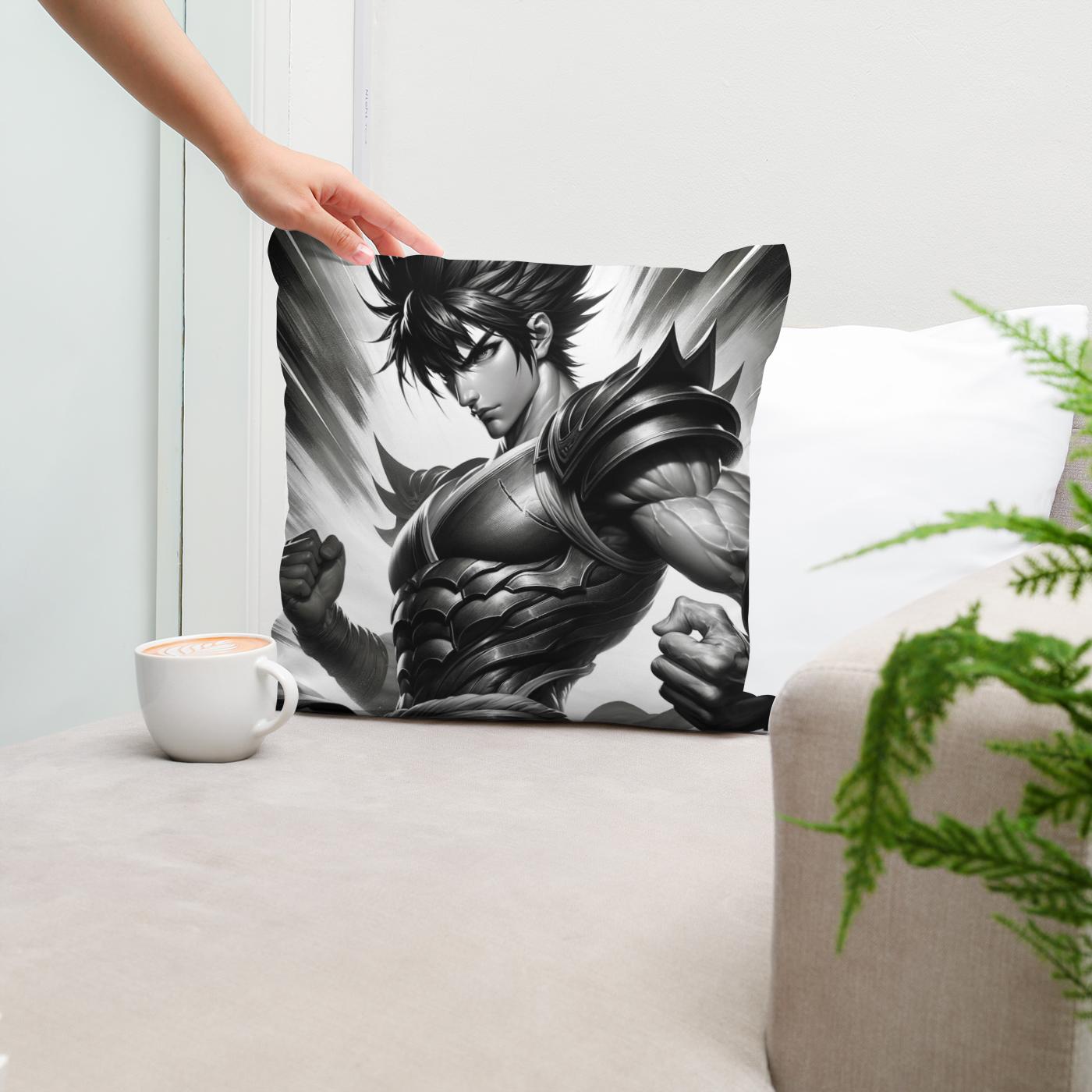 Prideful Warrior Cotton Cushion