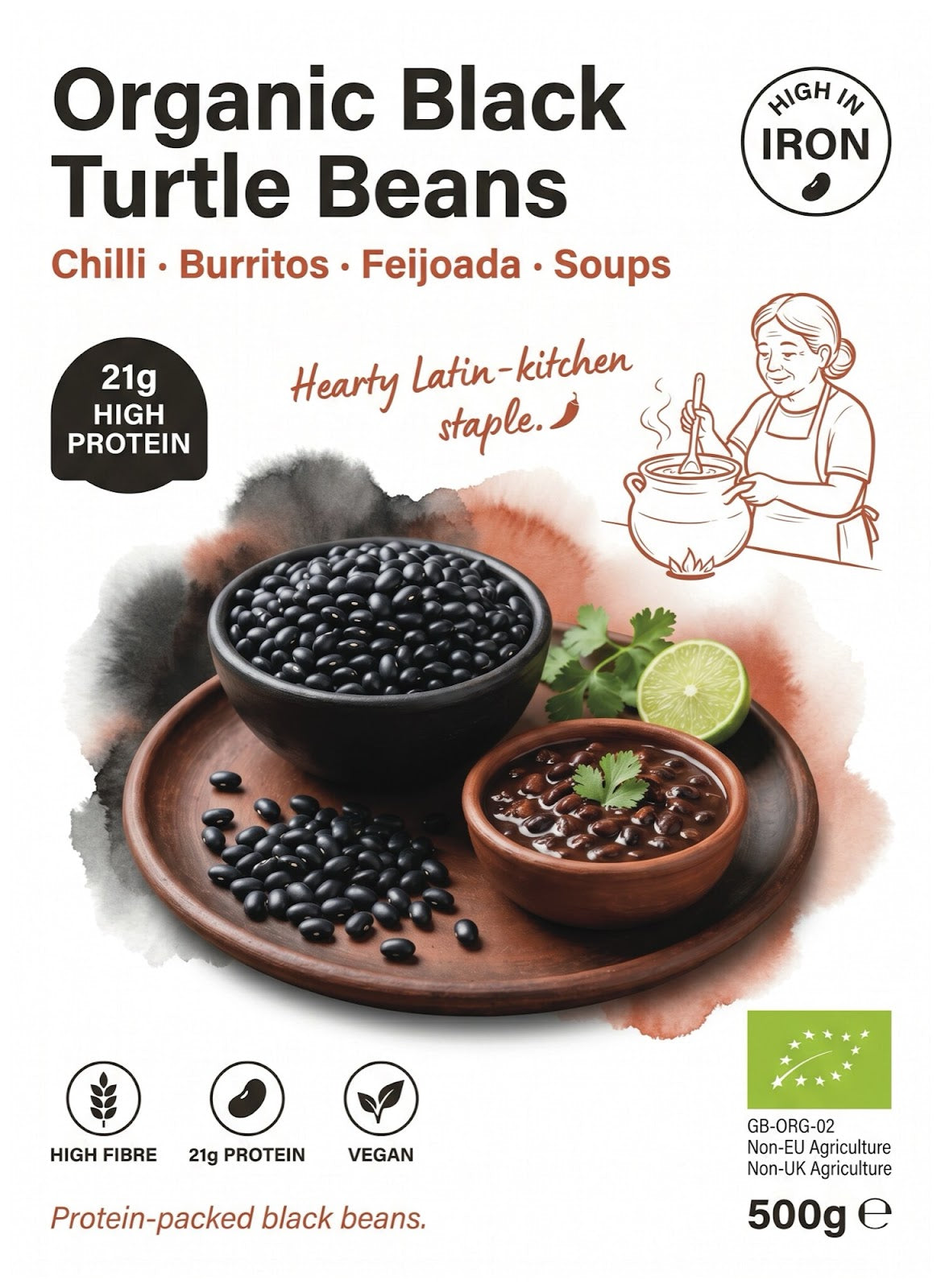 Organic Black Turtle Beans