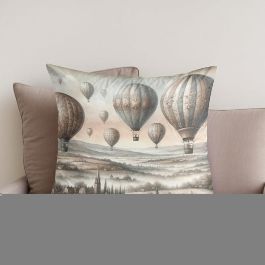 Victorian Skies Cotton Cushion