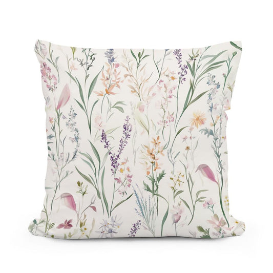 Meadow Whispers Cotton Cushion