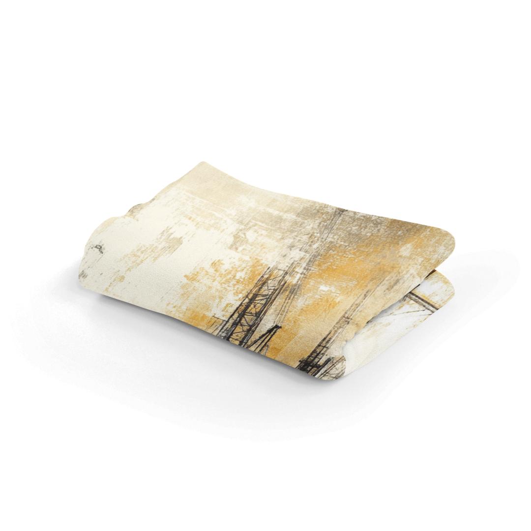 Shipyard Silhouette Blanket