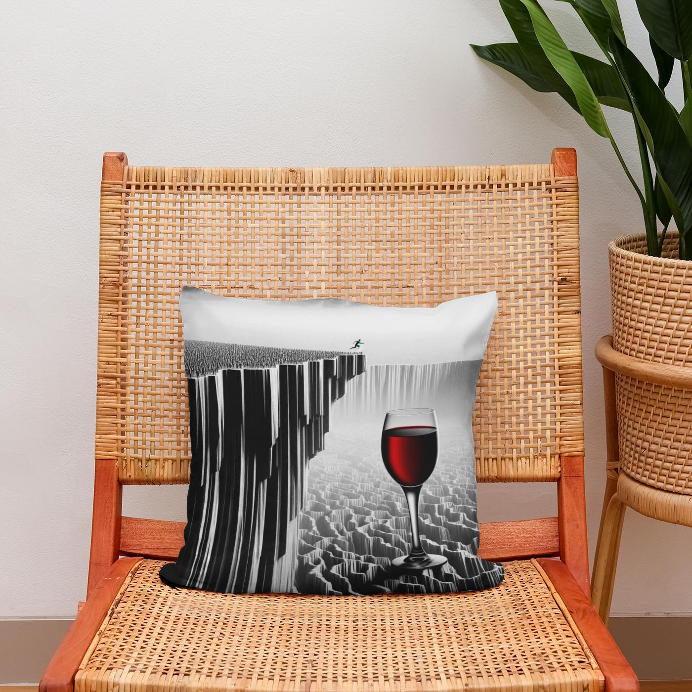 Take the Plunge Cotton Cushion