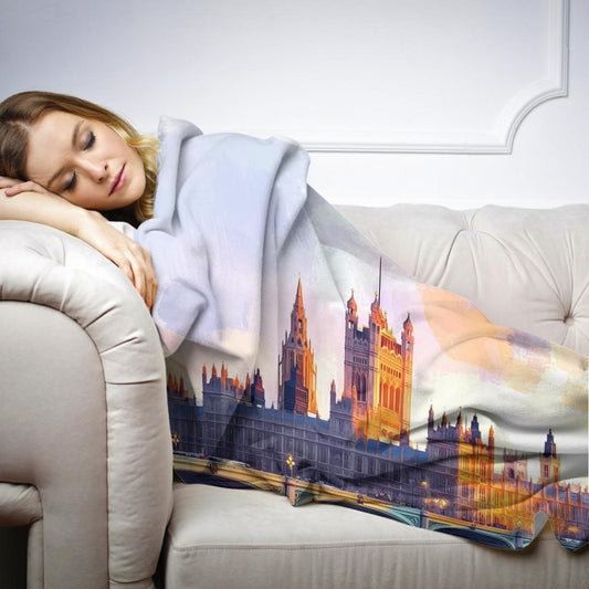 London Skyline Harmony Blanket