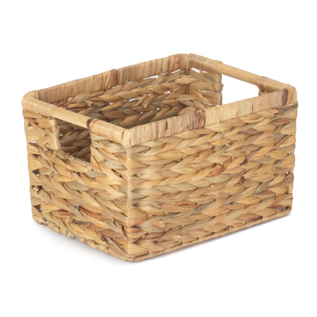 Medium Nordic Water Hyacinth Storage Basket