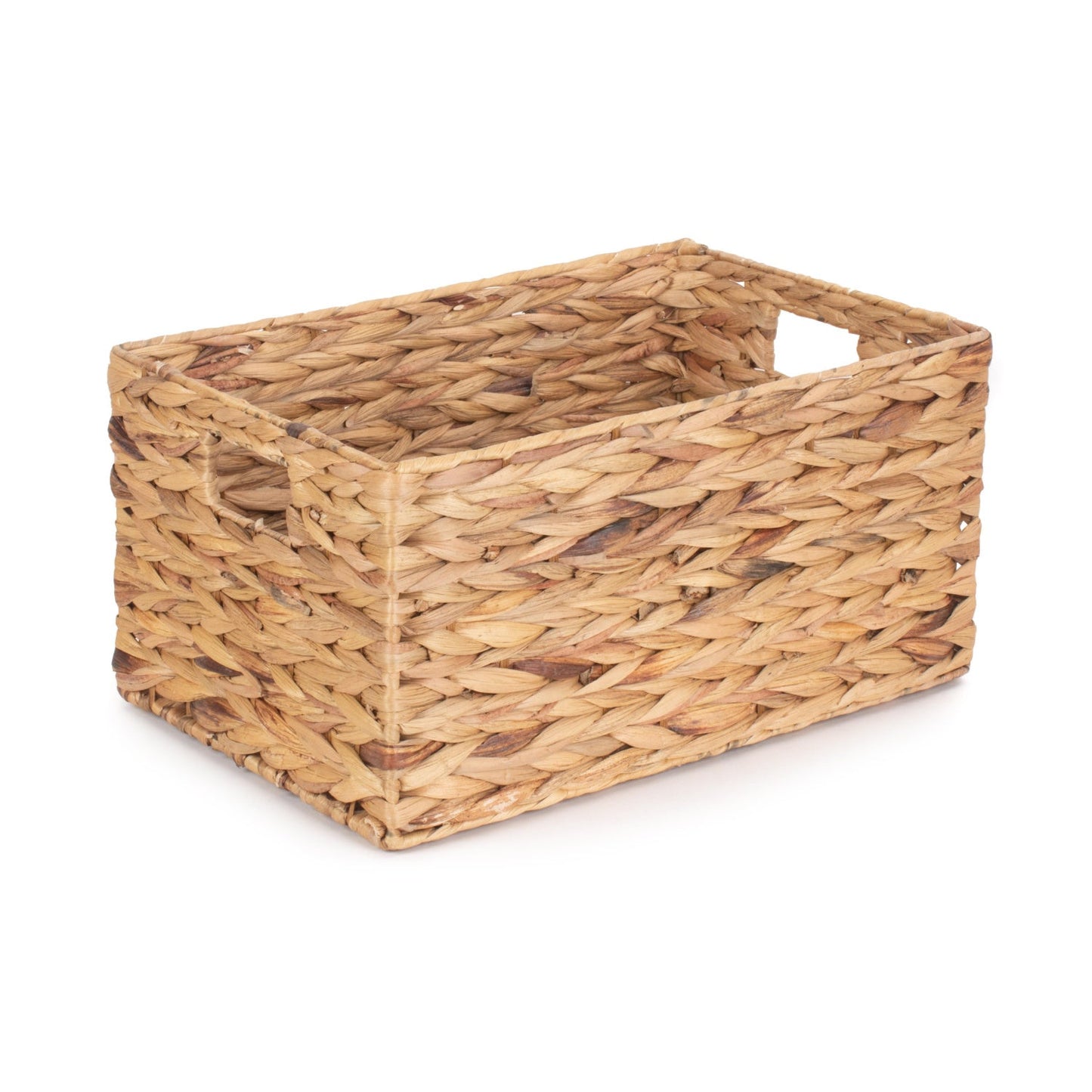 Medium Rectangular Water Hyacinth Storage Basket