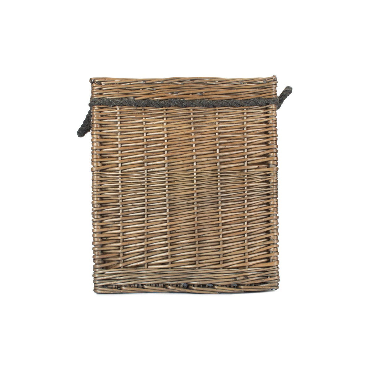 Antique Wash Willow Square Storage Basket Size 2 - Medium