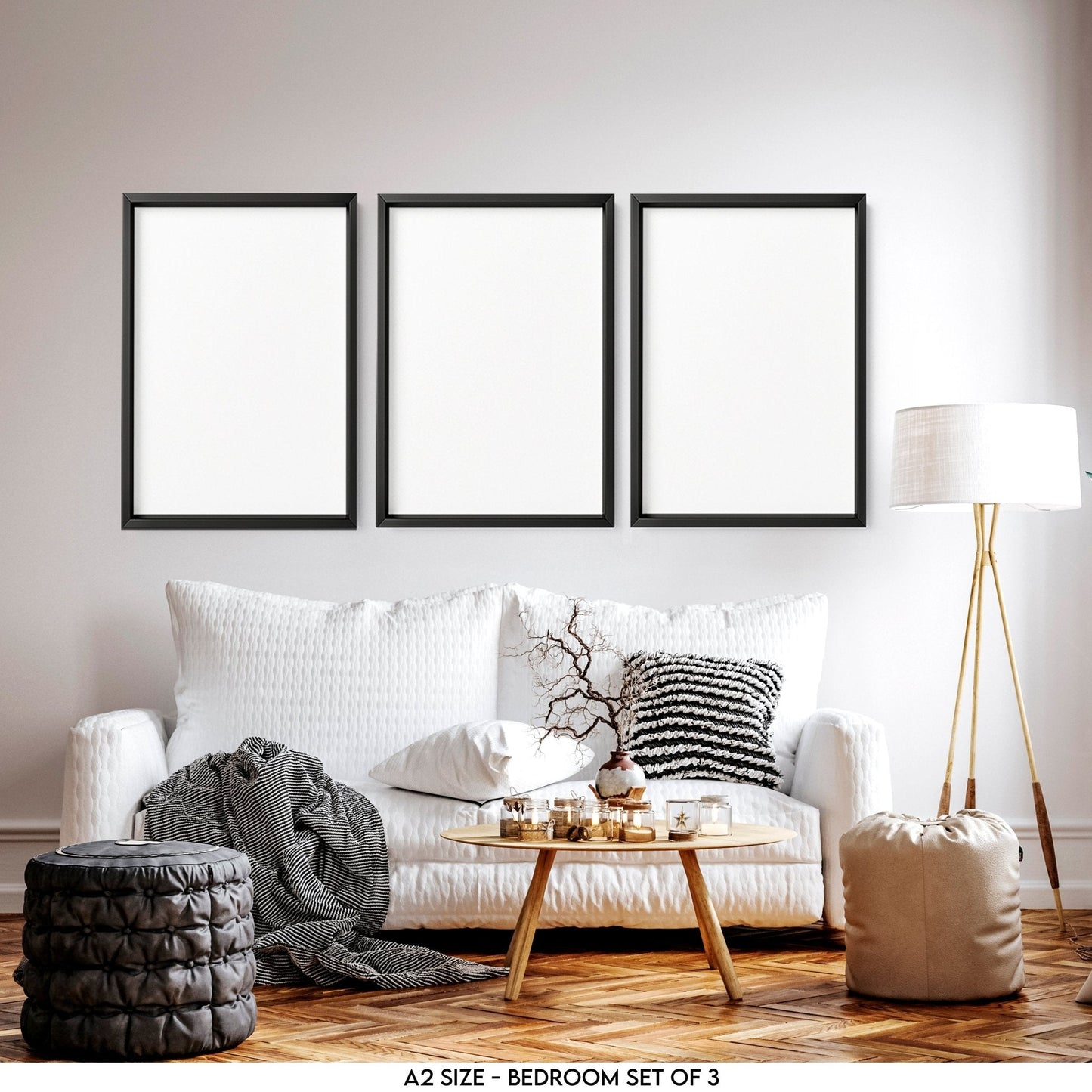 2-Bedroom Flat Wall Art Bundle – Ready-to-Hang Decor for Every Room