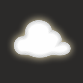 KITTYRAMA CLOUD CAT CHARM – Reflective, Safe, High Visibility