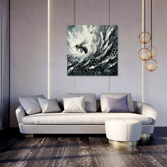 Essence of Hive Bee Canvas