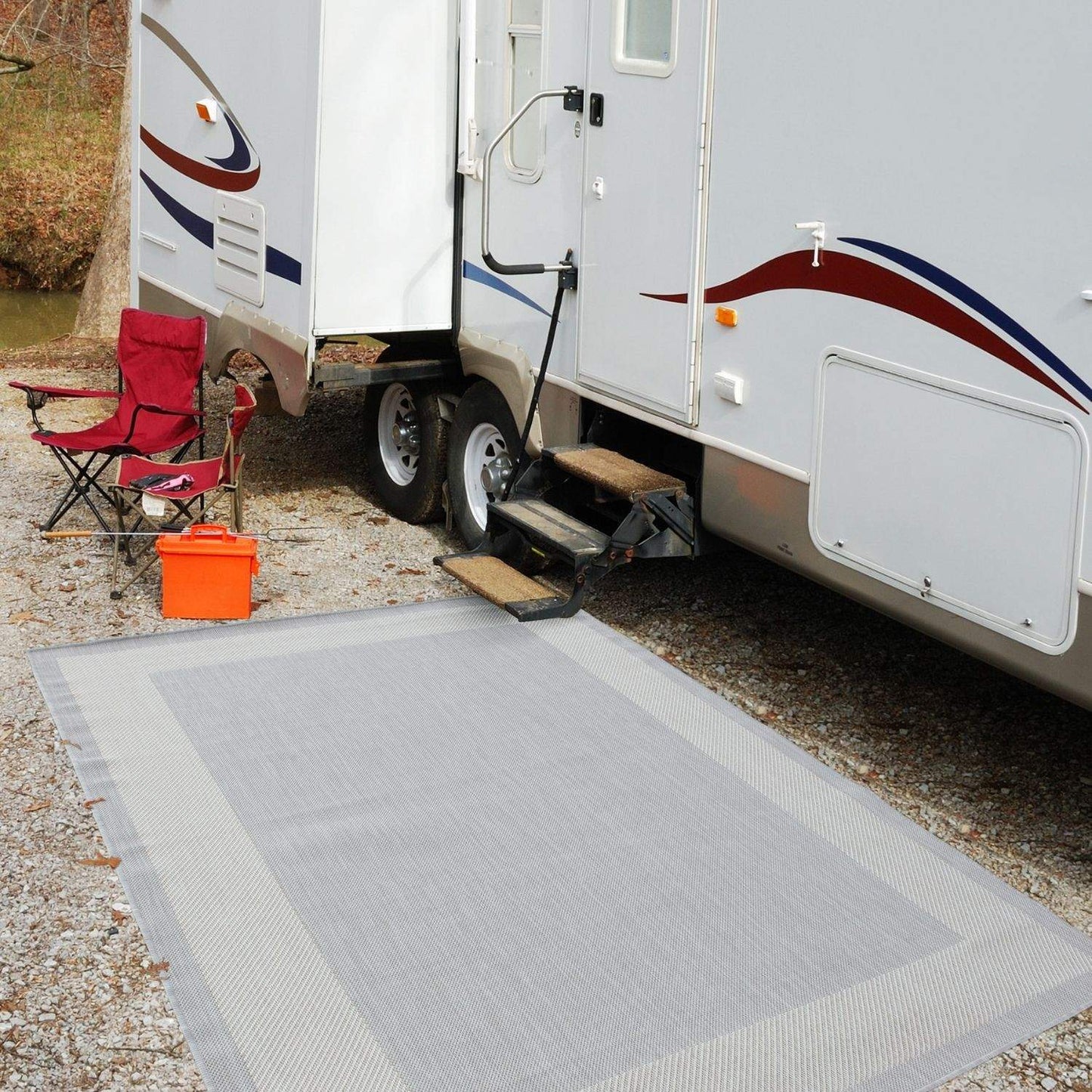 Ecology Outdoor Rug Grey | 200g